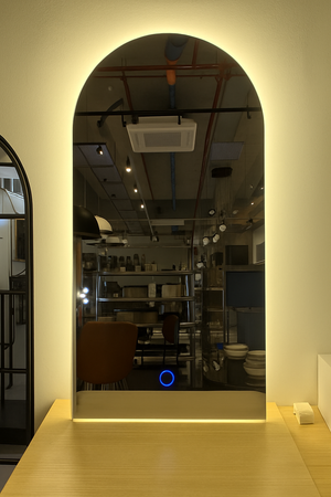Arched LED Backlit Touch Mirror - Karrari