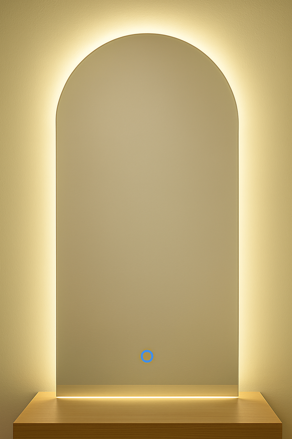 Arched LED Backlit Touch Mirror - Karrari