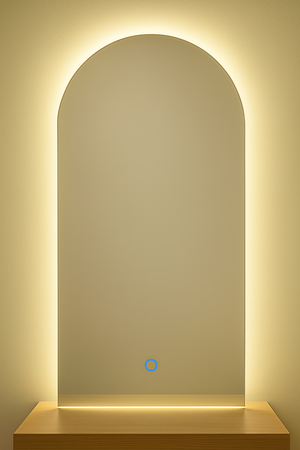 Arched LED Backlit Touch Mirror - Karrari