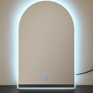 Arched LED Mirror with Touch Sensor - Karrari