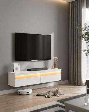 Wall-Mounted TV Cabinet with LED - Karrari