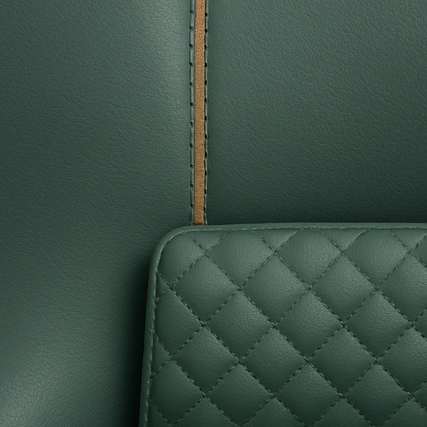 Teal Upholstered Dining Chairs (Set of 2)