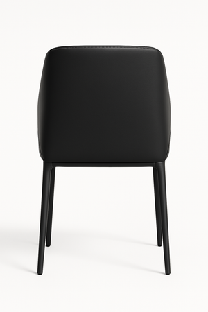 Black & Gray Upholstered Dining Chairs (Set of 2)