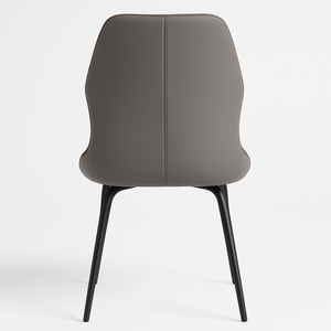 Grey Upholstered Dining Chairs (Set of 2)