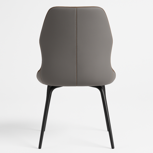 Grey Upholstered Dining Chairs (Set of 2)