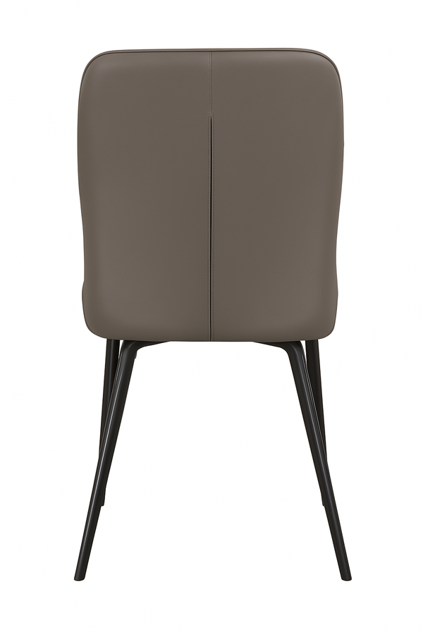 Tan Upholstered Dining Chairs (Set of 2)