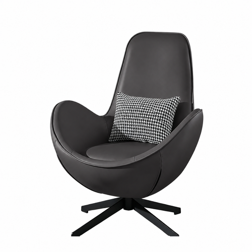 Modern Luxury Swivel Lounge Chair with Cushion