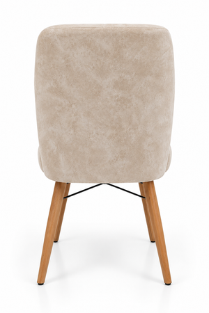 VERA Dining Chairs - Anthracite / Cream (Set of 2)