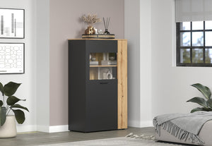 Esteban Tall Storage Unit - Karrari