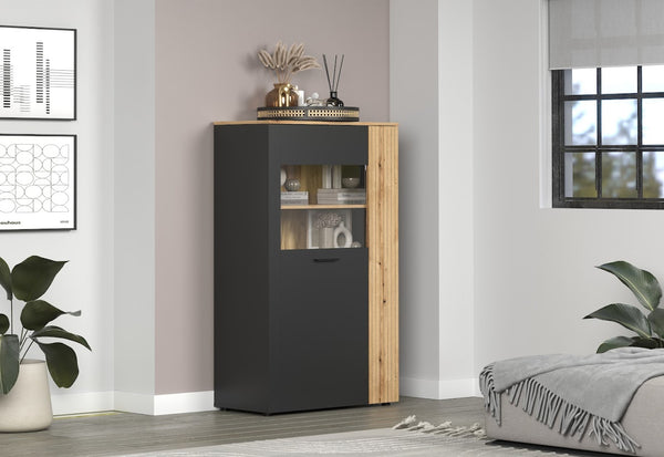 Esteban Tall Storage Unit - Karrari
