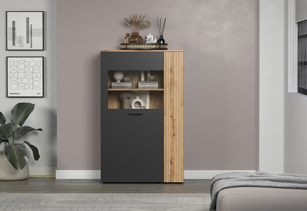 Esteban Tall Storage Unit - Karrari