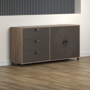 Fusion Rusty Flow Sideboard in Pearl Bronze