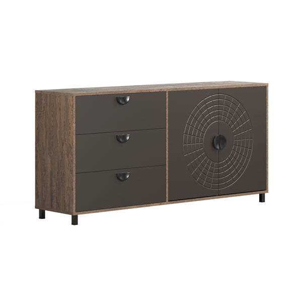 Fusion Rusty Flow Sideboard in Pearl Bronze