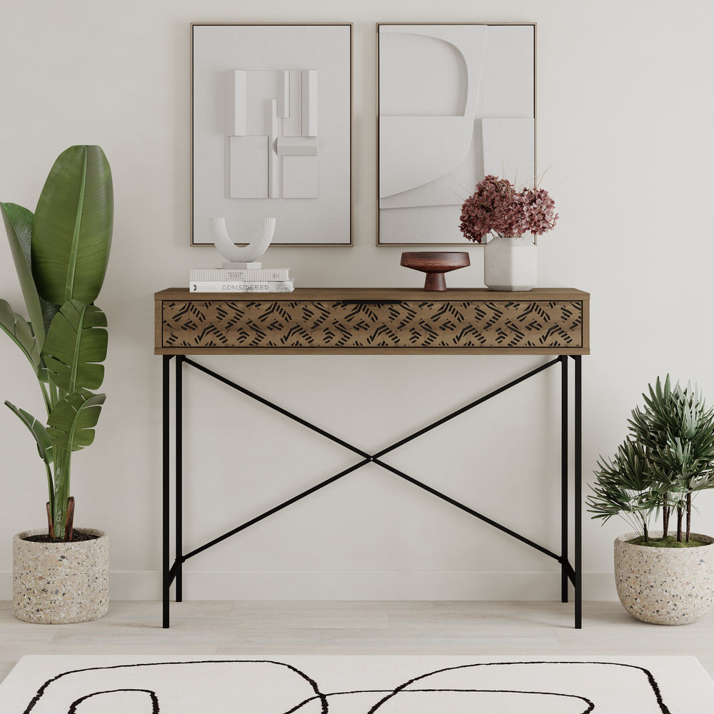 Elegant Wooden Console Table - Karrari