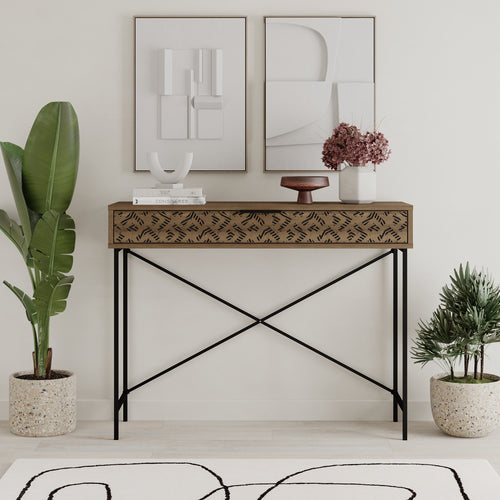 Elegant Wooden Console Table - Karrari