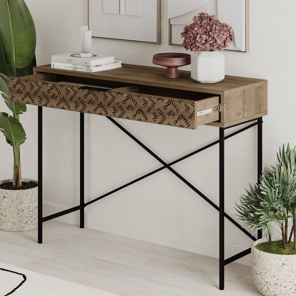 Elegant Wooden Console Table - Karrari