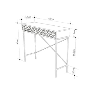 Elegant Wooden Console Table - Karrari