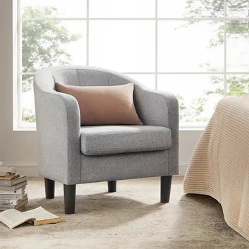 Armchair TV chair, padded seat cushion, lounge chair