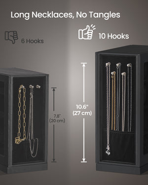 360° Rotating Watch & Jewellery Organizer Box - Karrari