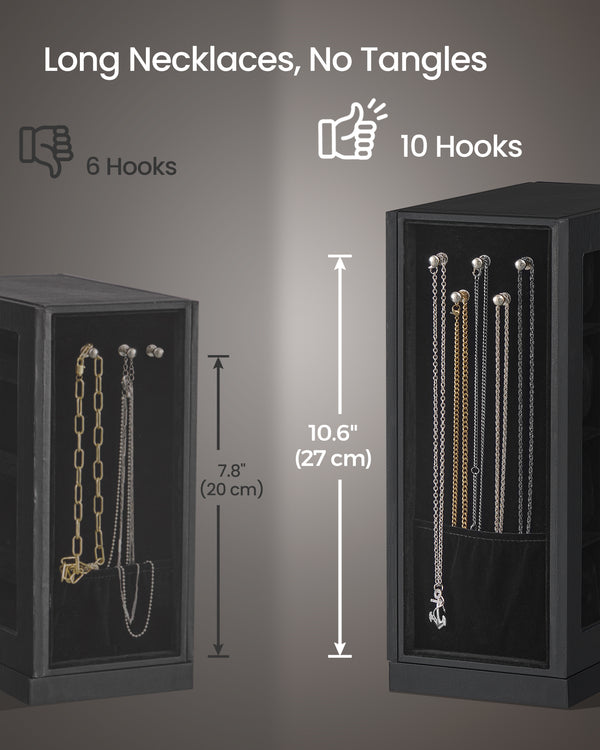 360° Rotating Watch & Jewellery Organizer Box - Karrari