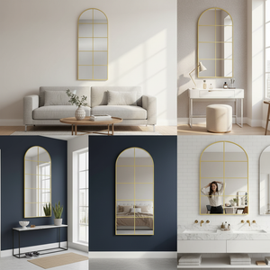 Arched Gold-Metal-Frame