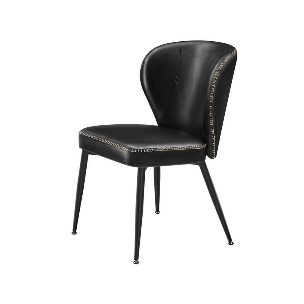 Mid-Century PU Upholstered Dining Chair - Karrari