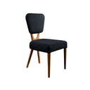 Scandinavian Oak & Dark Grey Chairs (set of 2) - Karrari