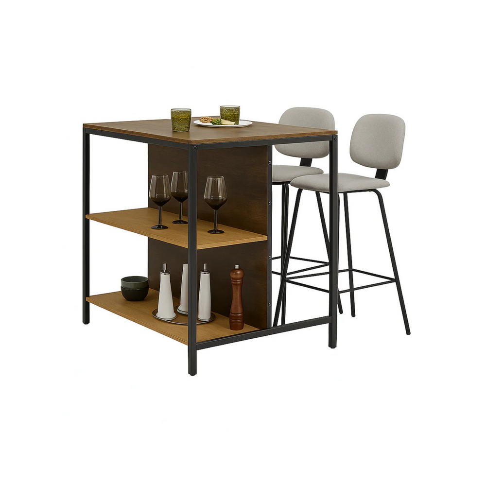 Detroit Bar Table/Kitchen Island - Karrari