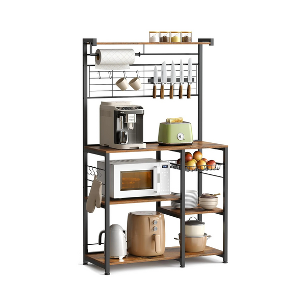Baker’s Rack with Magnetic Knife Holder - Karrari