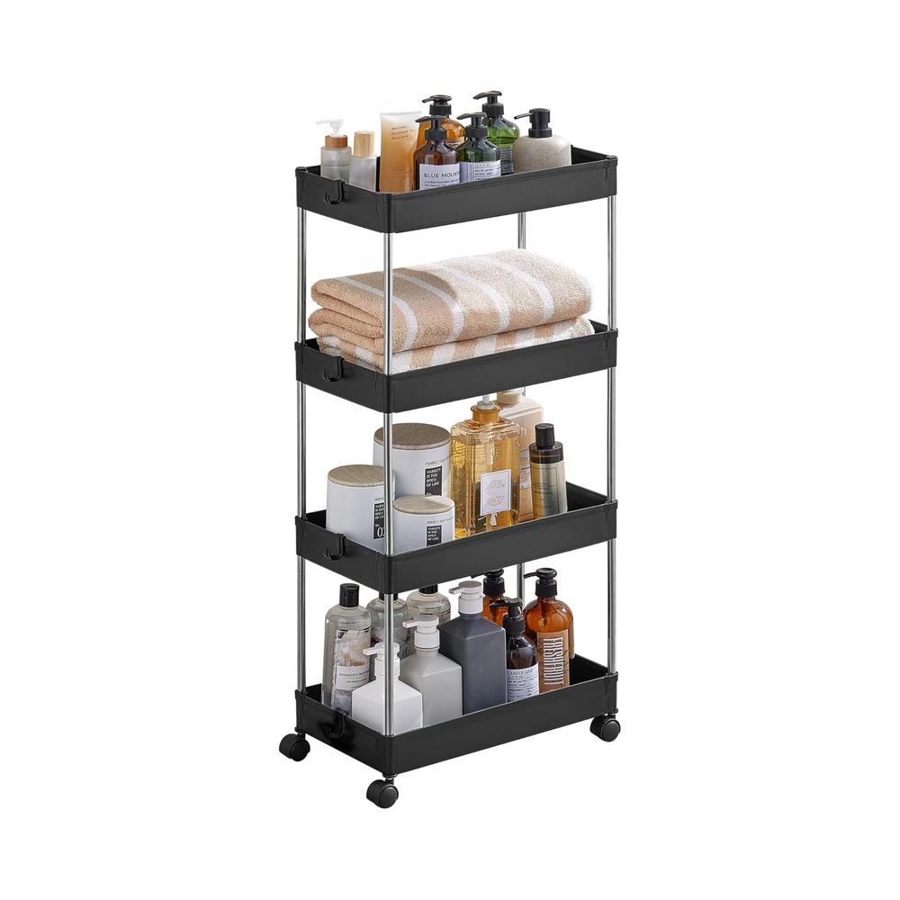4-Tier Rolling Kitchen Trolley - Karrari