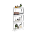 4-Tier Cloud White Storage Trolley - Karrari