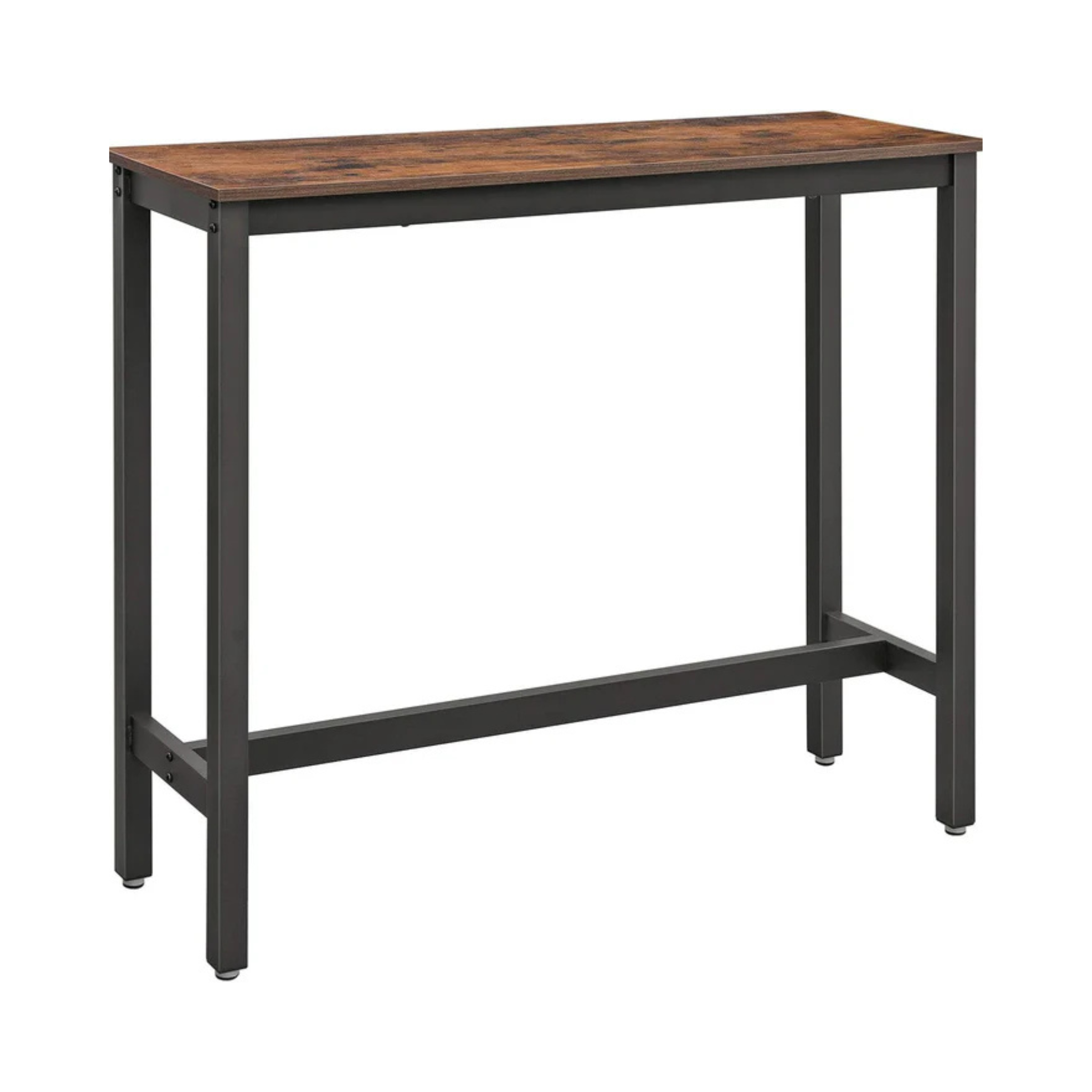 Industrial Bar Table with Metal Frame
