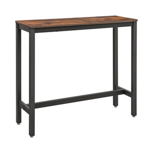 Industrial Bar Table with Metal Frame - Karrari