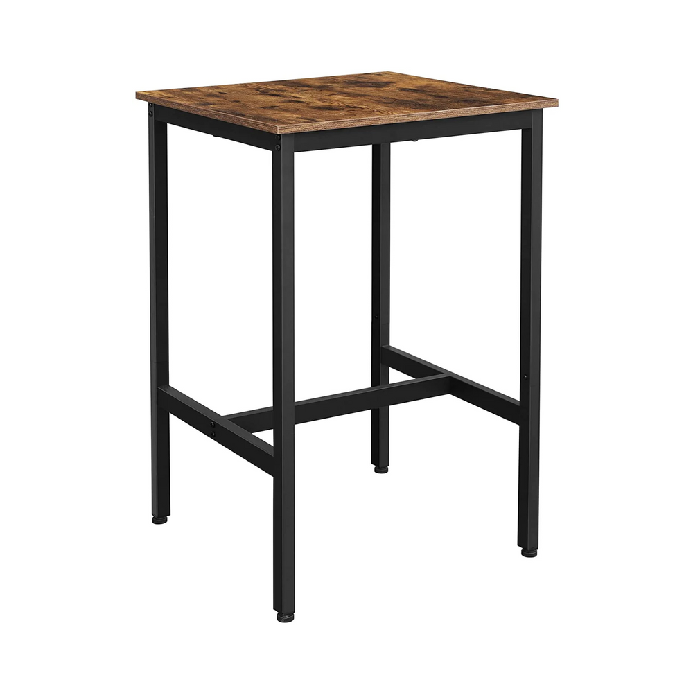 Square Bar Table with Steel Frame - Karrari