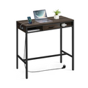 Bar Table with Power Strip & Drawer - Karrari