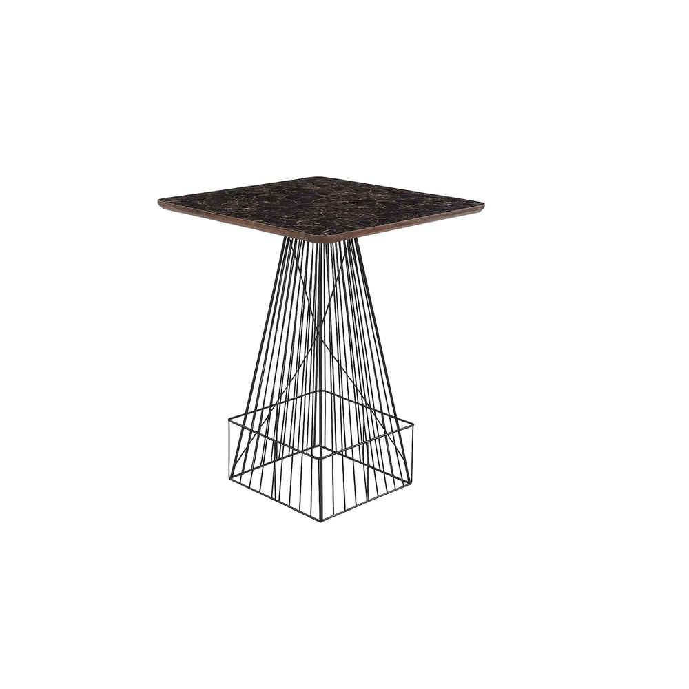 Santo Modern Square High Table - Karrari