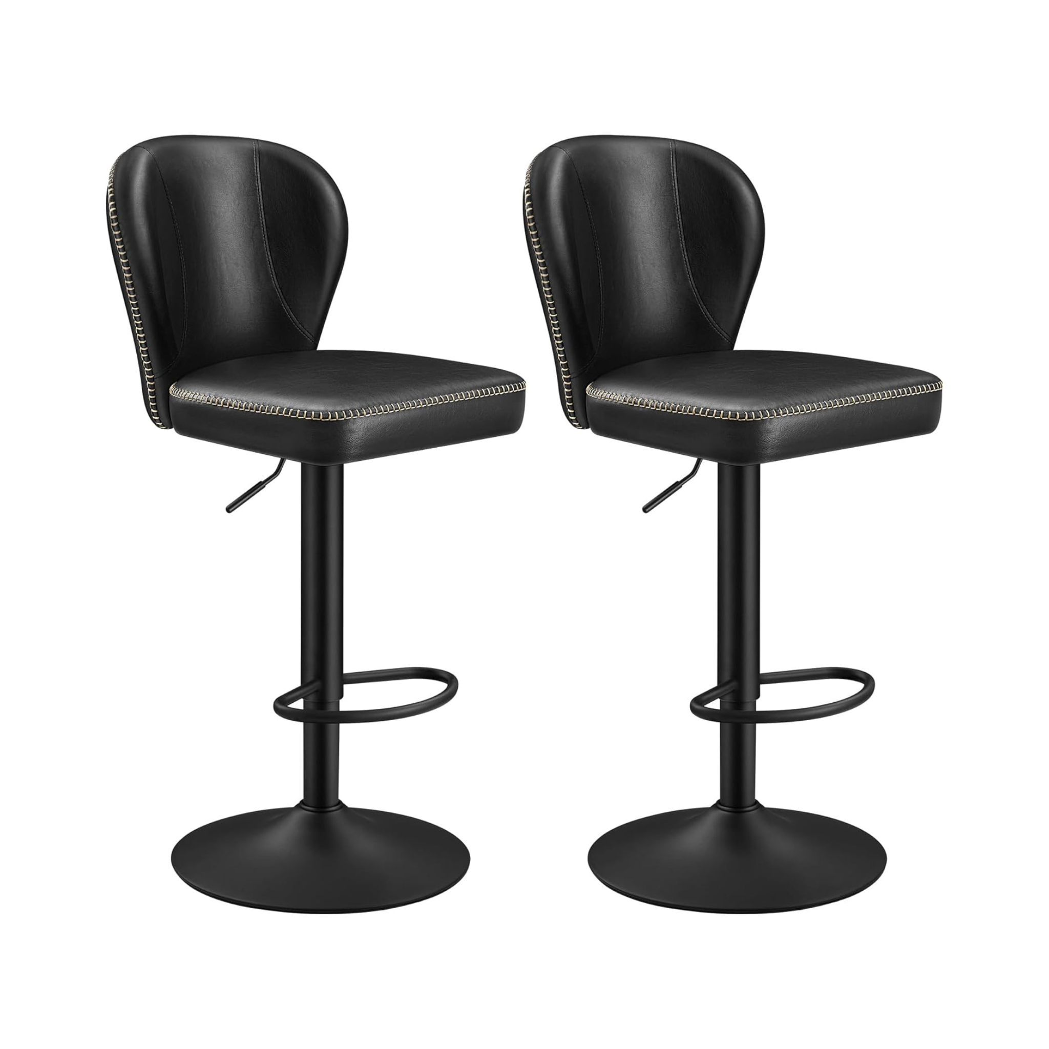 Set of 2 Adjustable Bar Stools