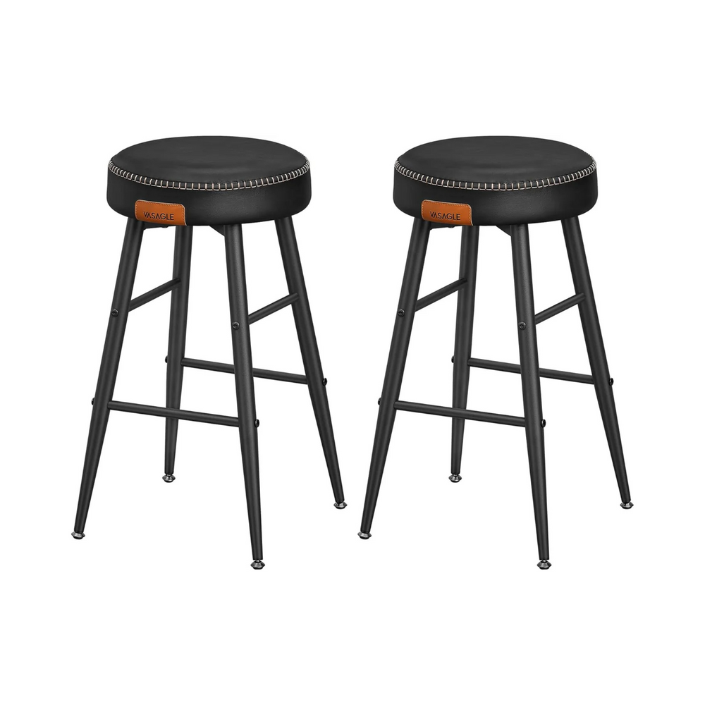 Set of 2 Backless Bar Stools - Karrari