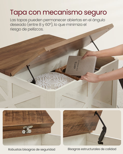Square Coffee Table with Lids - Karrari