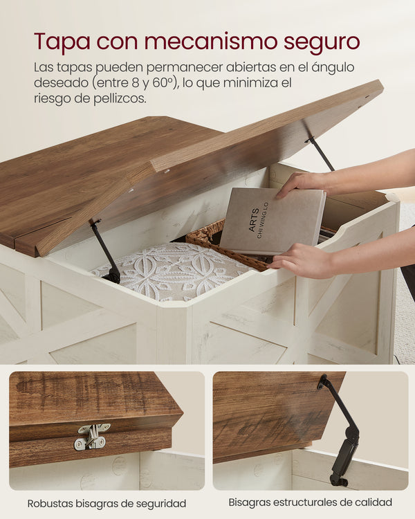 Square Coffee Table with Lids - Karrari