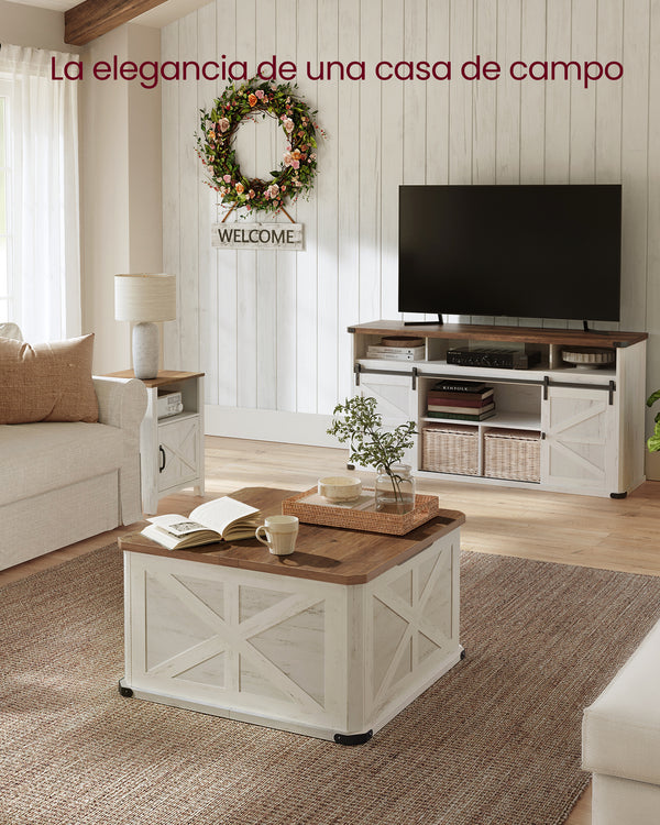 Square Coffee Table with Lids - Karrari