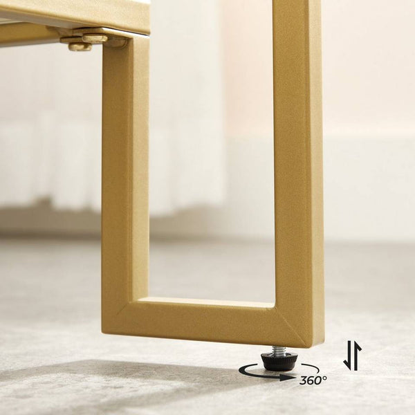 Light Gold Console Table - Karrari