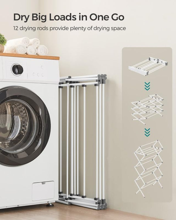 Compact Clothes Horse Dryer - Foldable, Easy Assembly - Karrari