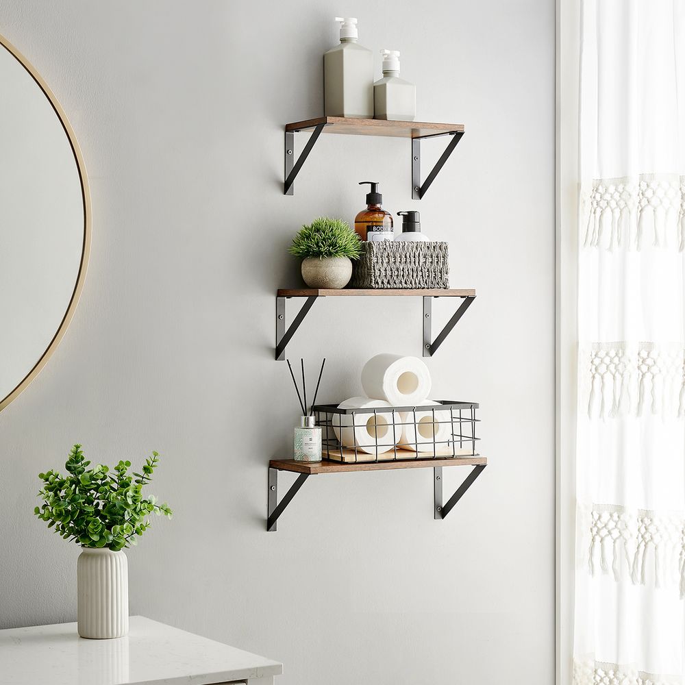 Wall Shelf 3-Piece Set