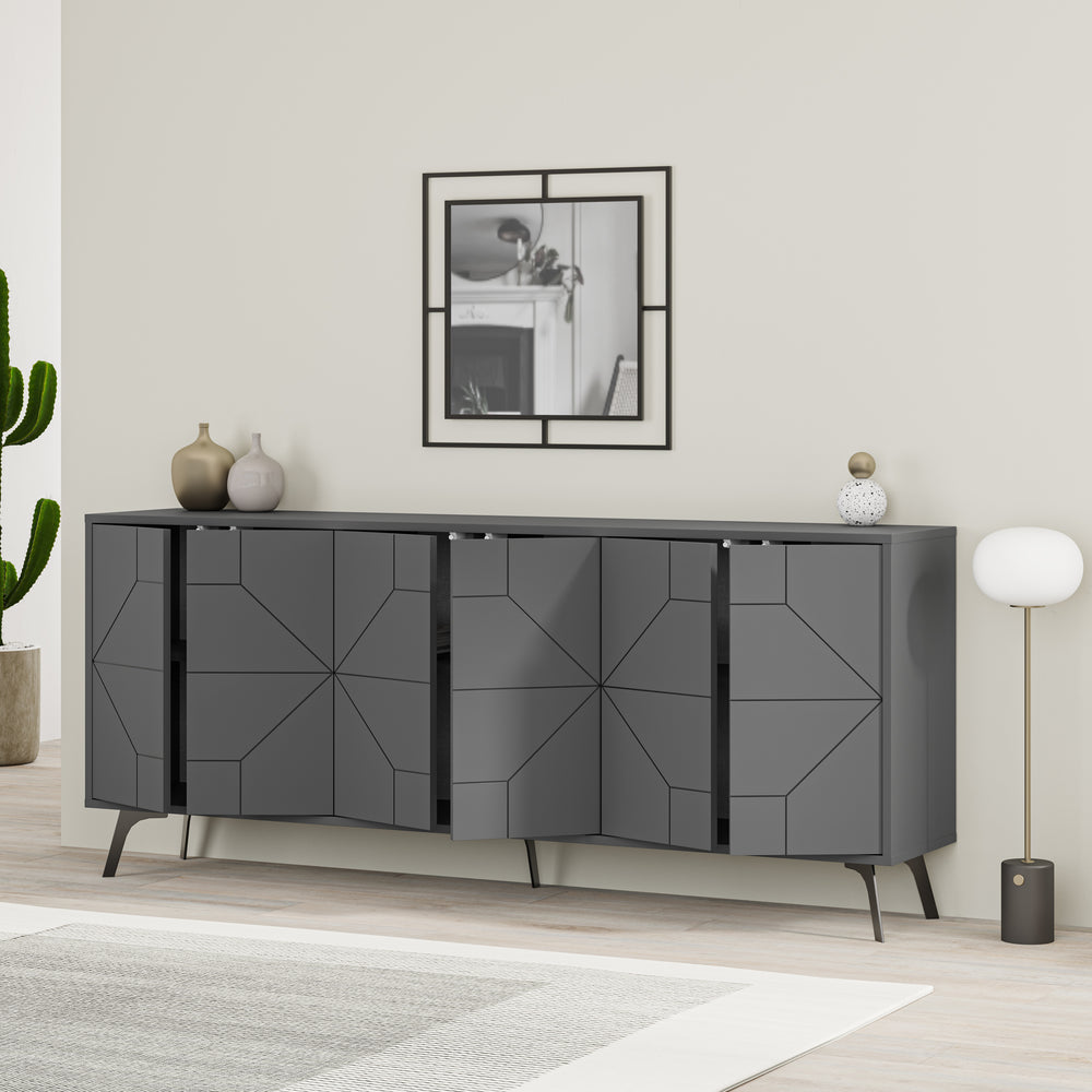 DUNE Anthracite Sideboard - Karrari