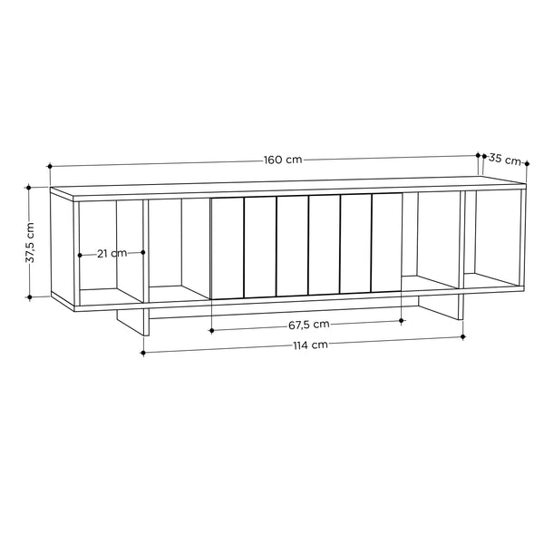Zitano TV Stand - Karrari