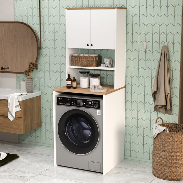 Over Washing Machine Storage Cabinet