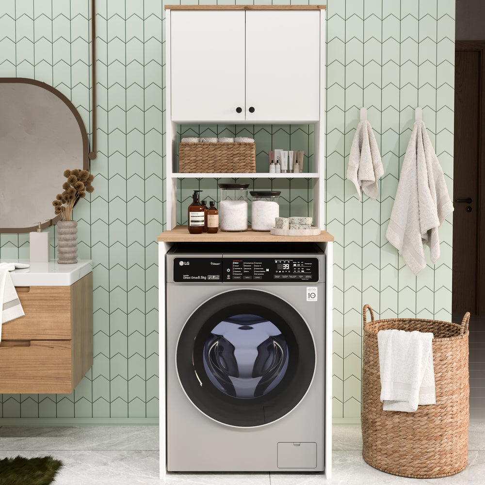 Over Washing Machine Storage Cabinet