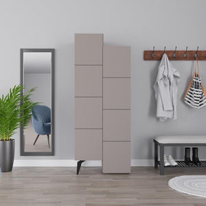 STAIR Cabinet – Vertical Sideboard - Light Mocha - Karrari