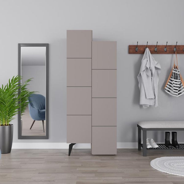 STAIR Cabinet – Vertical Sideboard - Light Mocha - Karrari